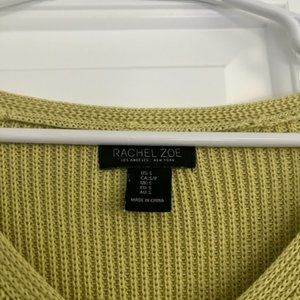 Rachel Zoe green sweater size medium
